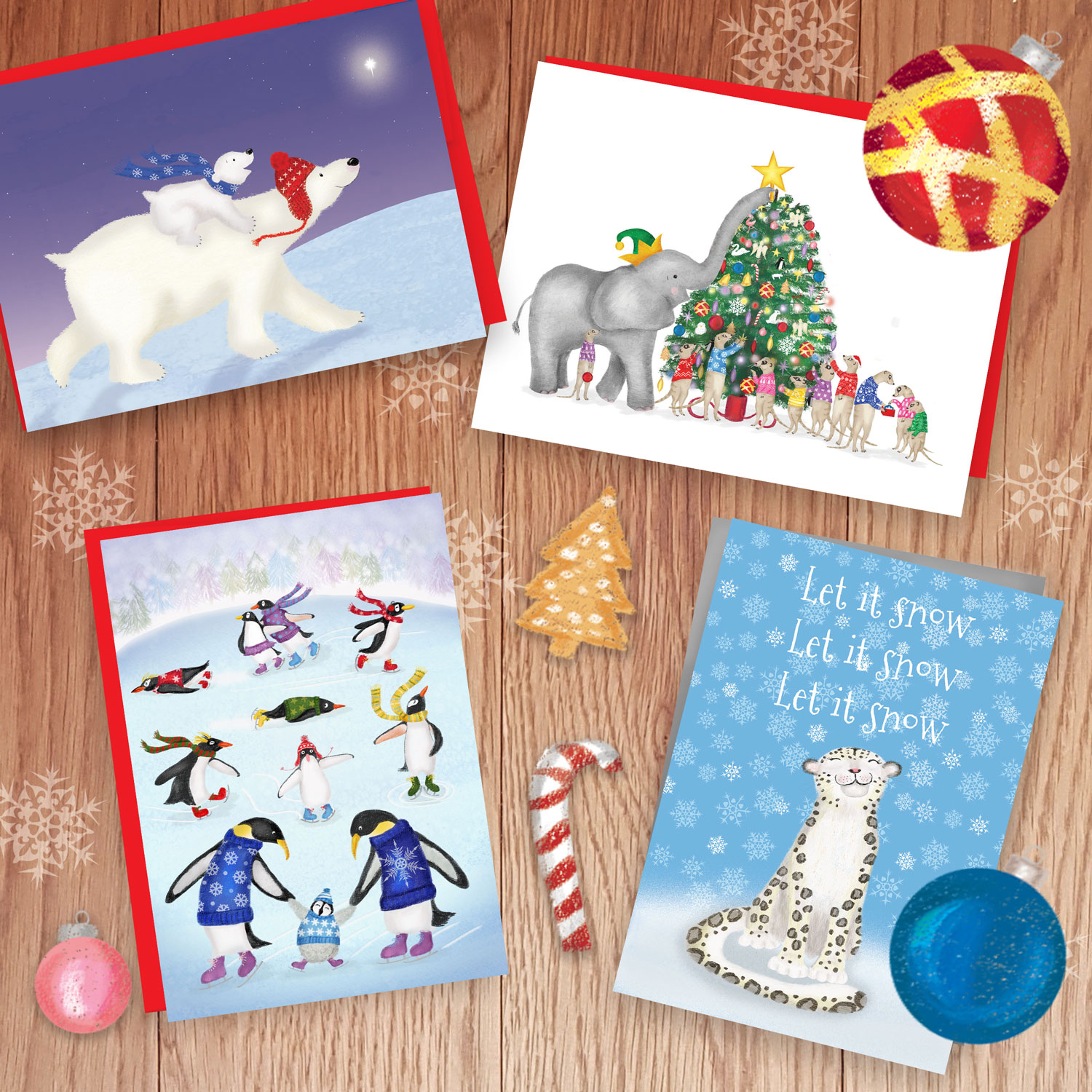 Christmas cards by LeopardyNonsense