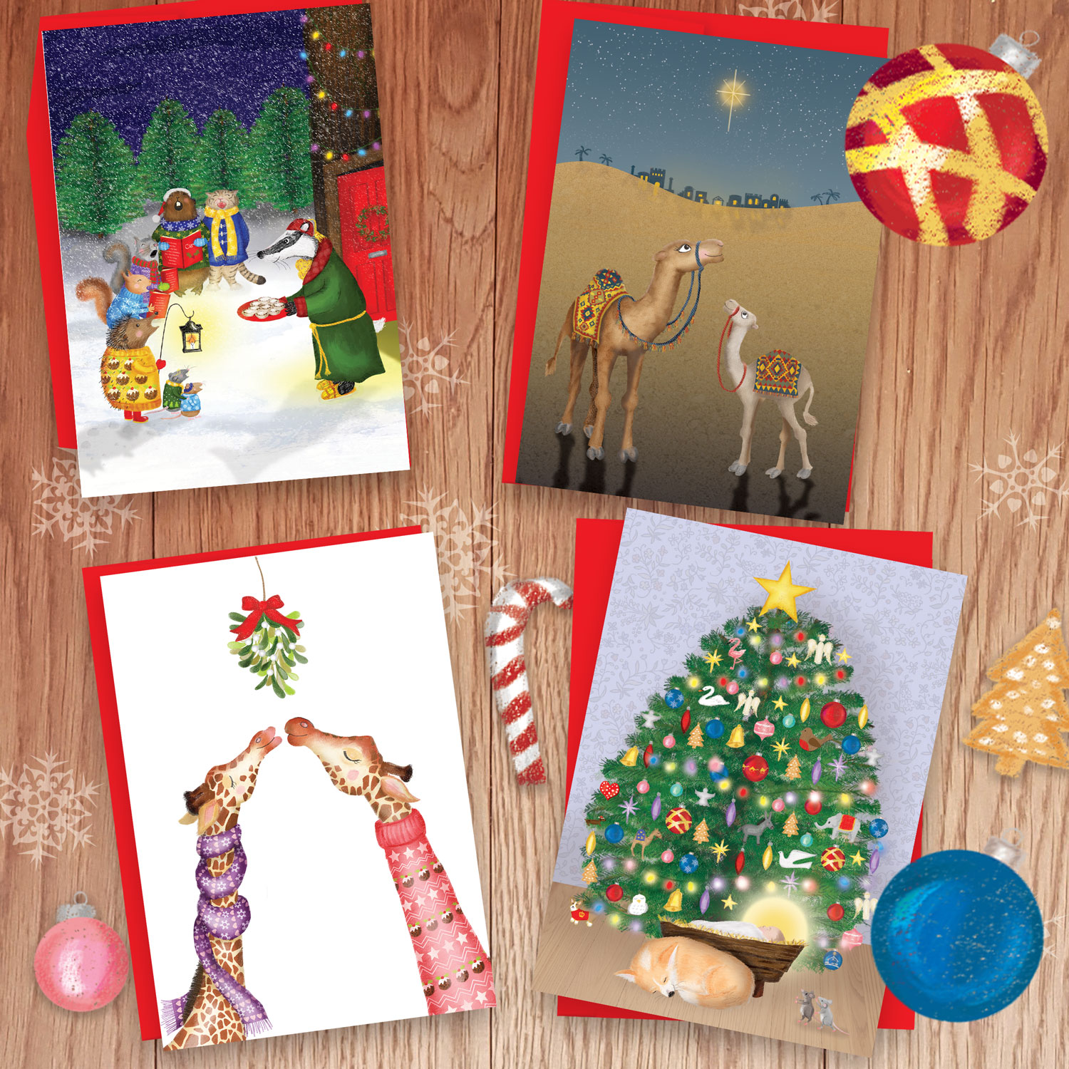 LeopardyNonsense Christmas cards.